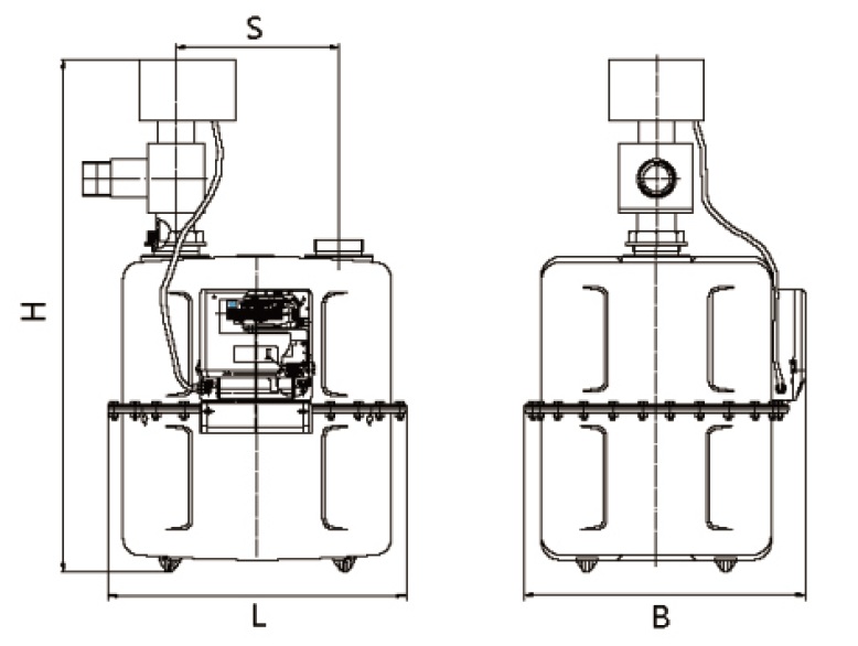 Габаритный чертеж