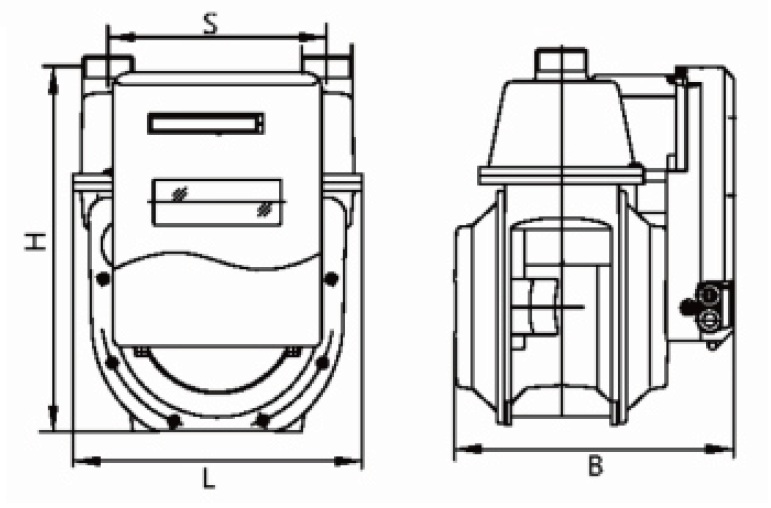 Габаритный чертеж