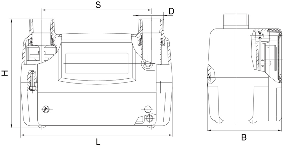 Габаритный чертеж