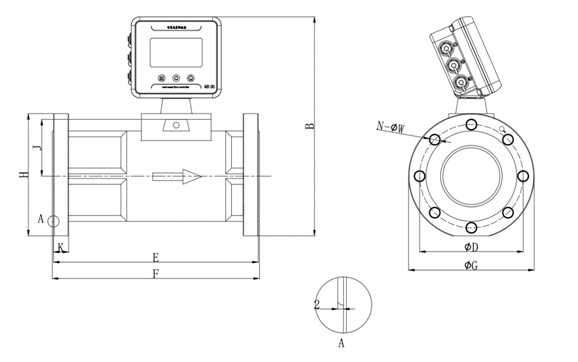 Габаритный чертеж